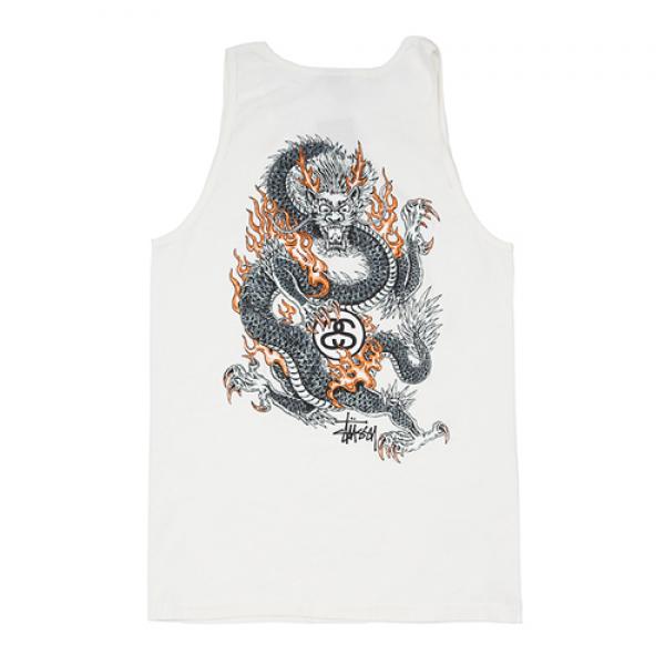 FIRE DRAGON PIG. DYED TANK-NATL